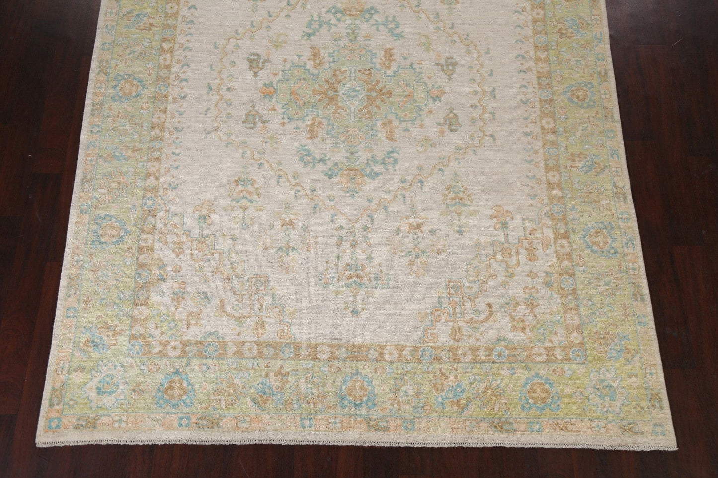 Vegetable Dye Turkish Oushak Area Rug 8x10