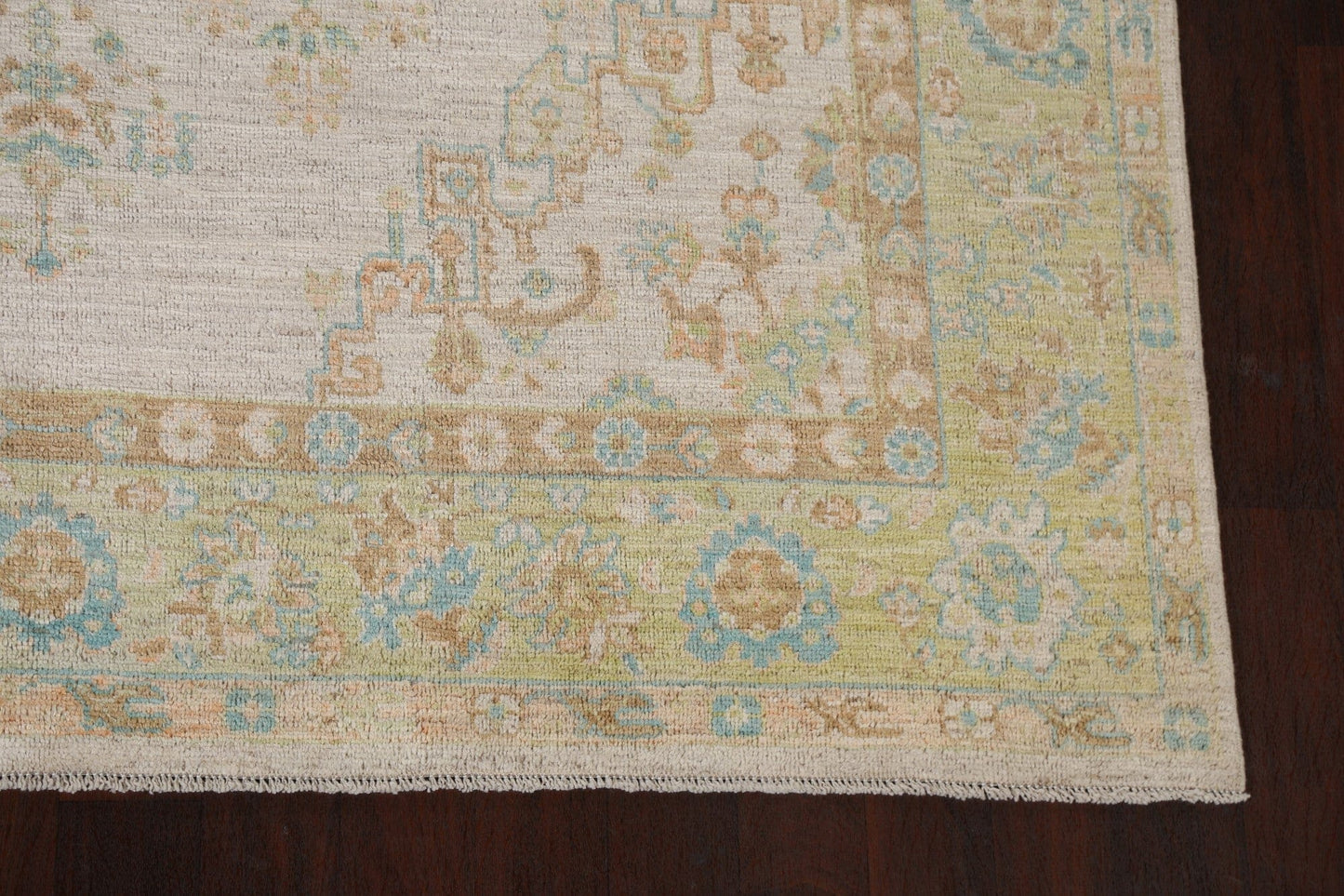 Vegetable Dye Turkish Oushak Area Rug 8x10