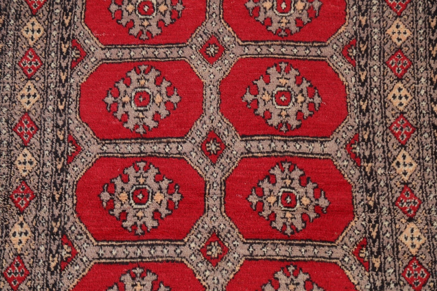 Red Balouch Persian Area Rug 4x6