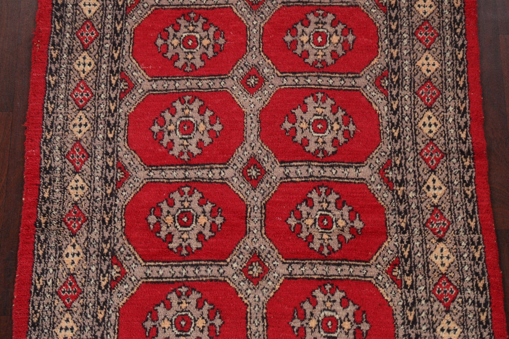 Red Balouch Persian Area Rug 4x6