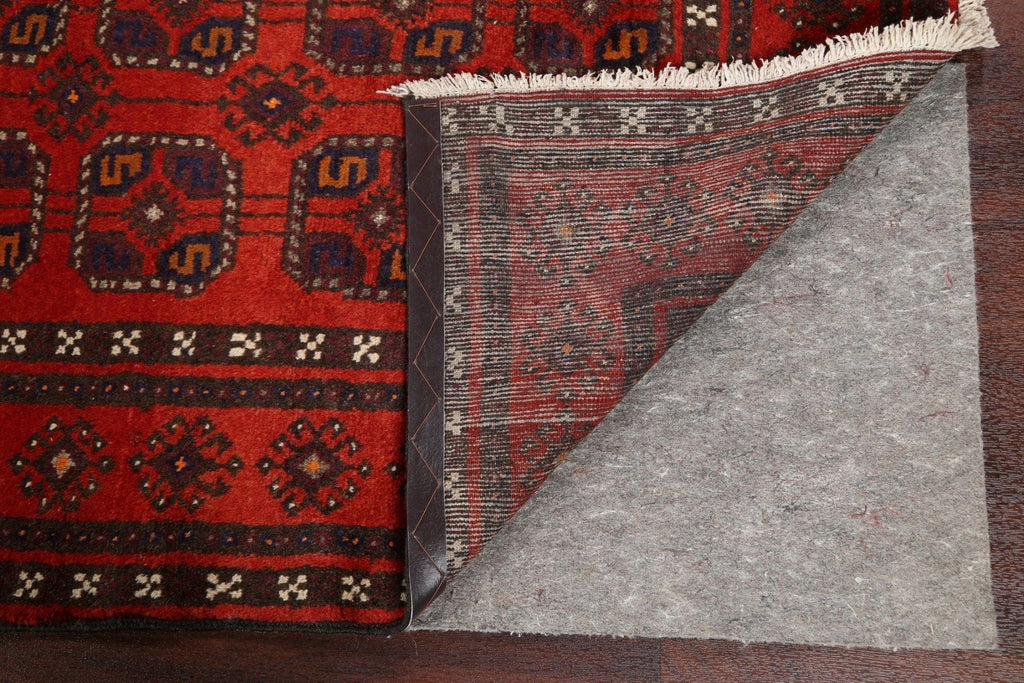 All-Over Red Balouch Persian Area Rug 4x8