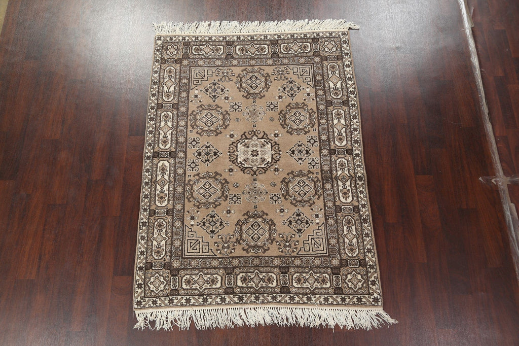 Geometric Kazak Handmade Rug 5x7