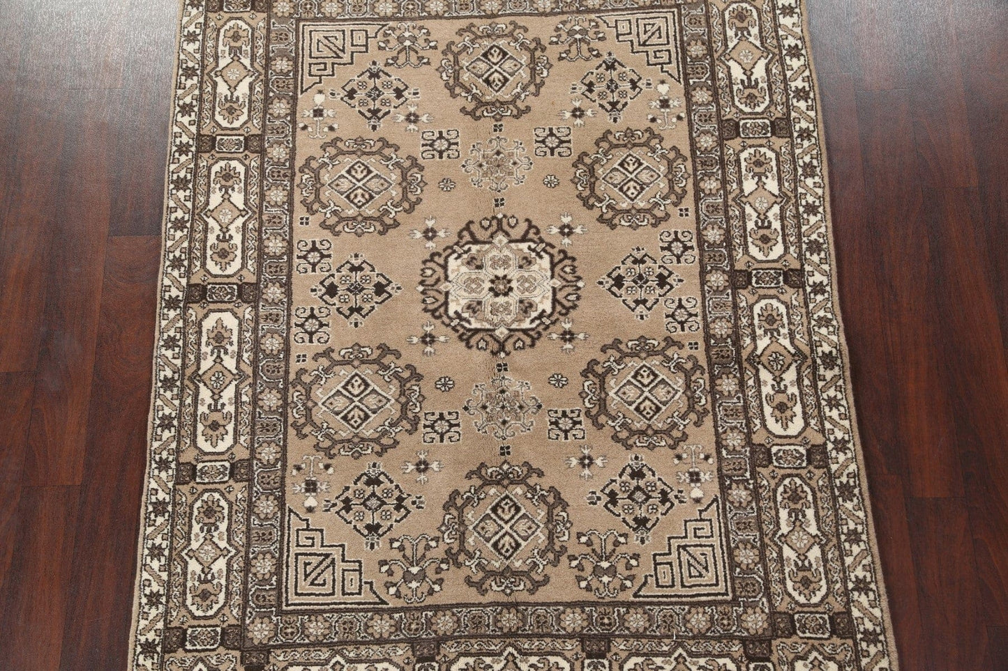 Geometric Kazak Handmade Rug 5x7