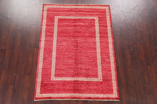 Geometric Gabbeh Persian Area Rug 5x6