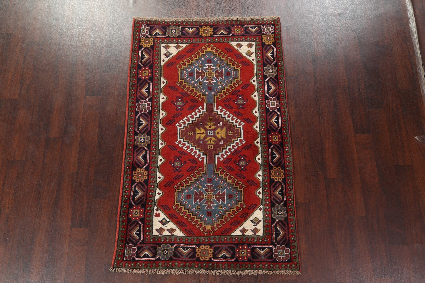 Tribal Balouch Persian Area Rug 4x7