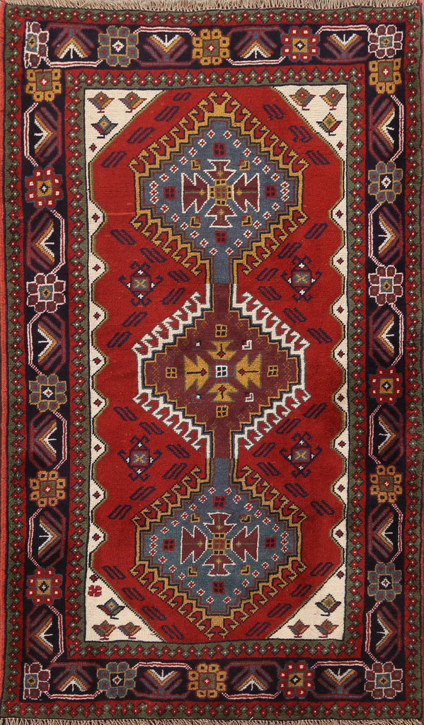 Tribal Balouch Persian Area Rug 4x7