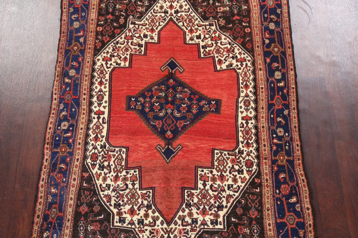 Vintage Bidjar Persian Handmade Rug 4x9