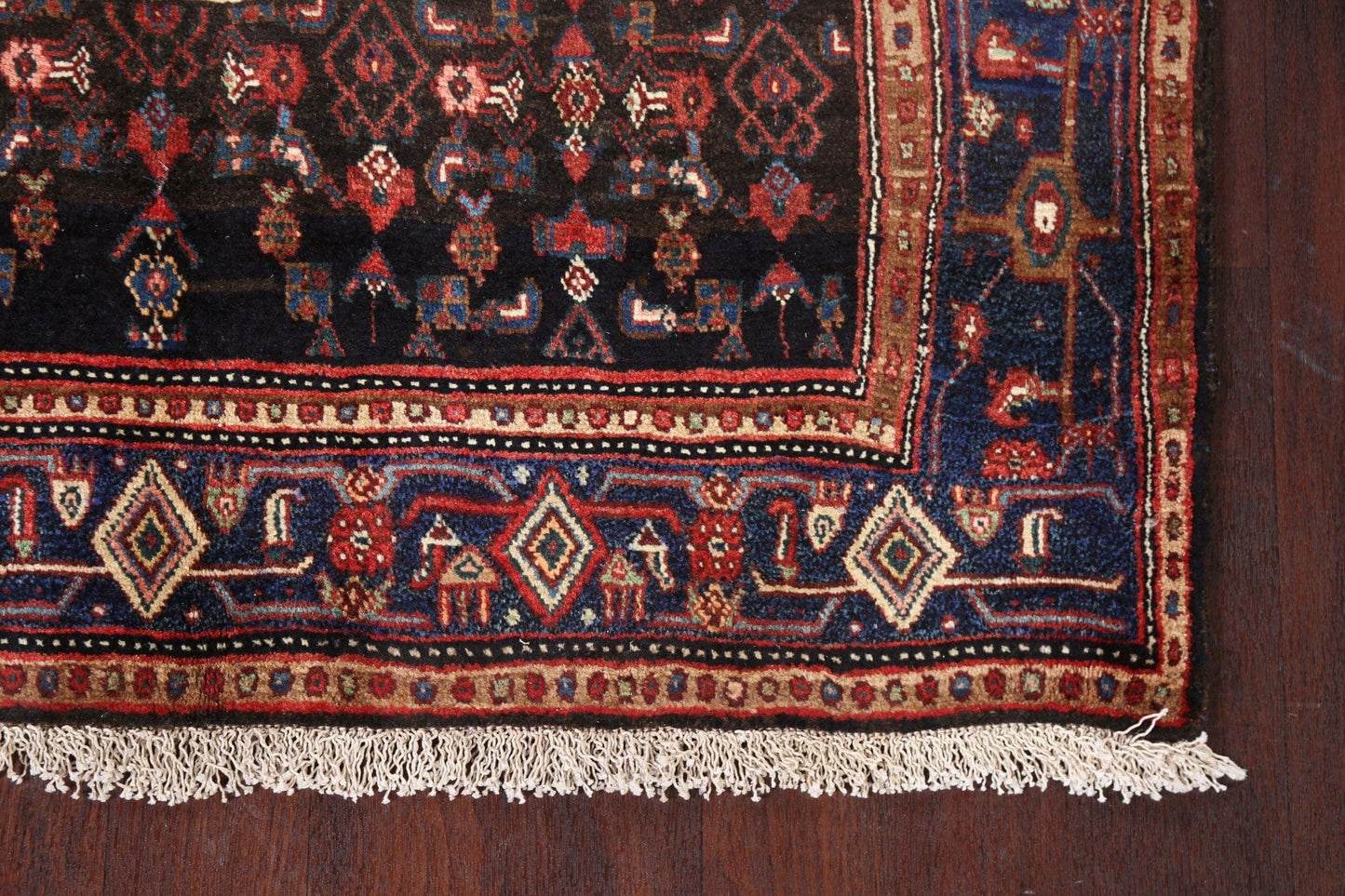 Vintage Bidjar Persian Handmade Rug 4x9