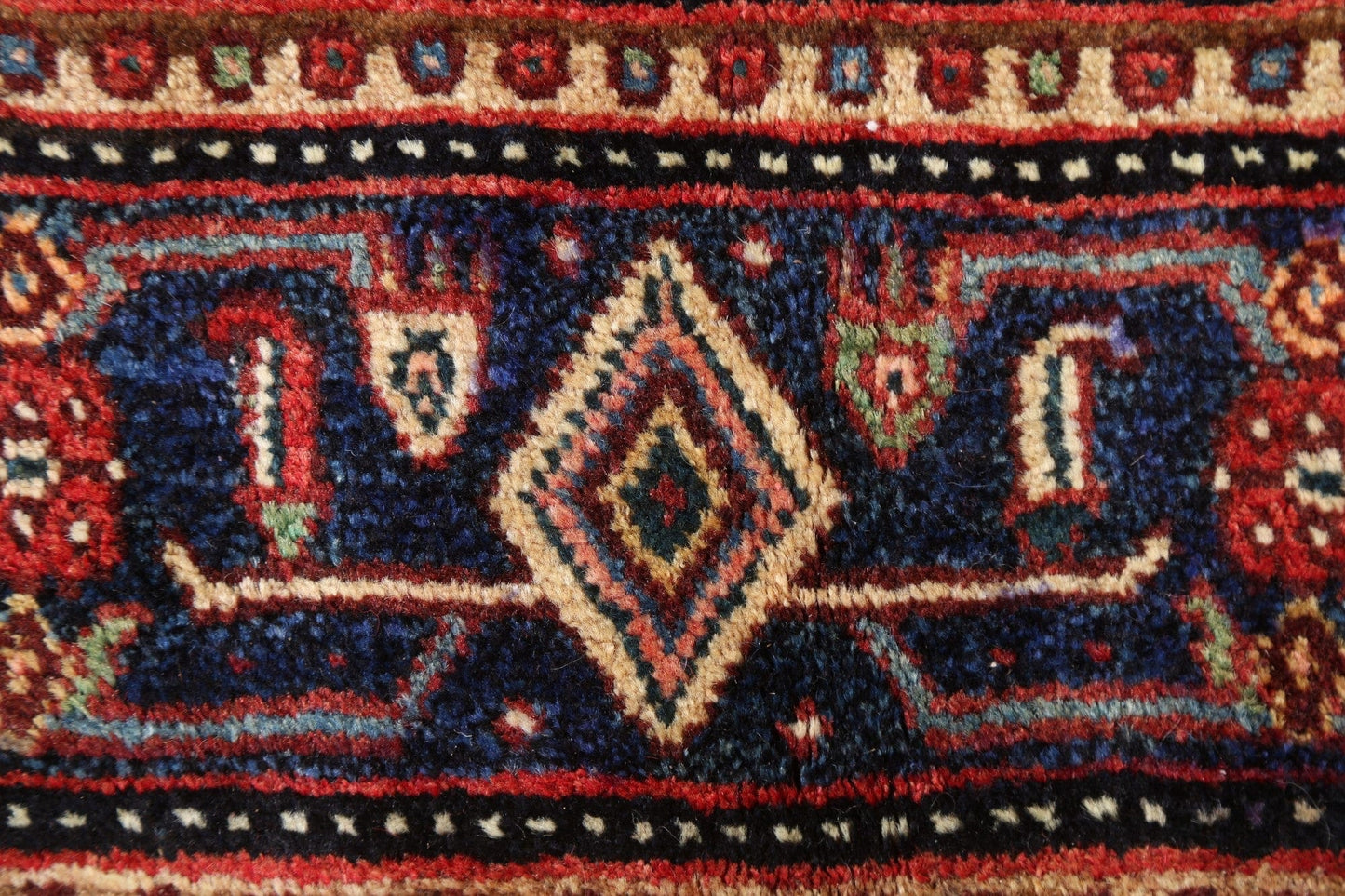 Vintage Bidjar Persian Handmade Rug 4x9