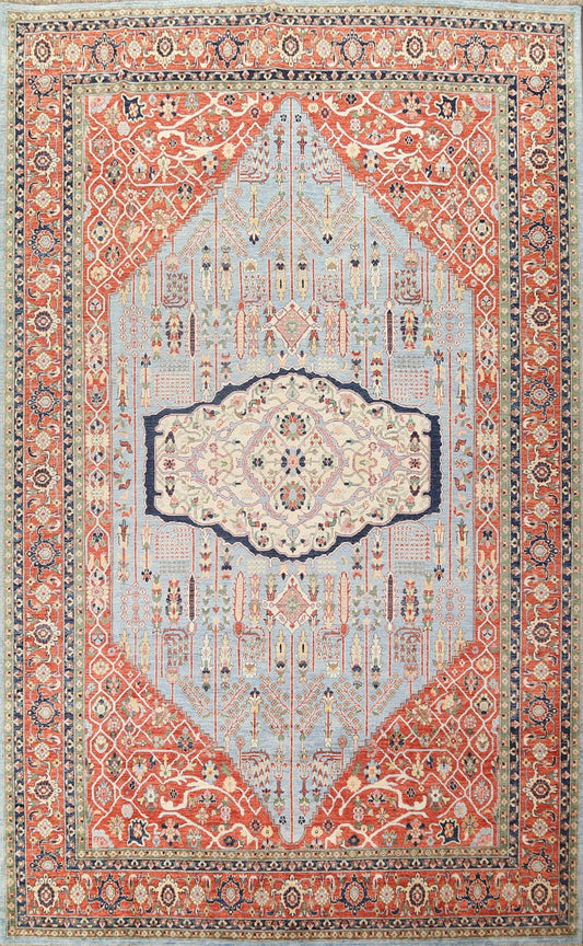 Vegetable Dye Heriz Serapi Wool Area Rug 10x14