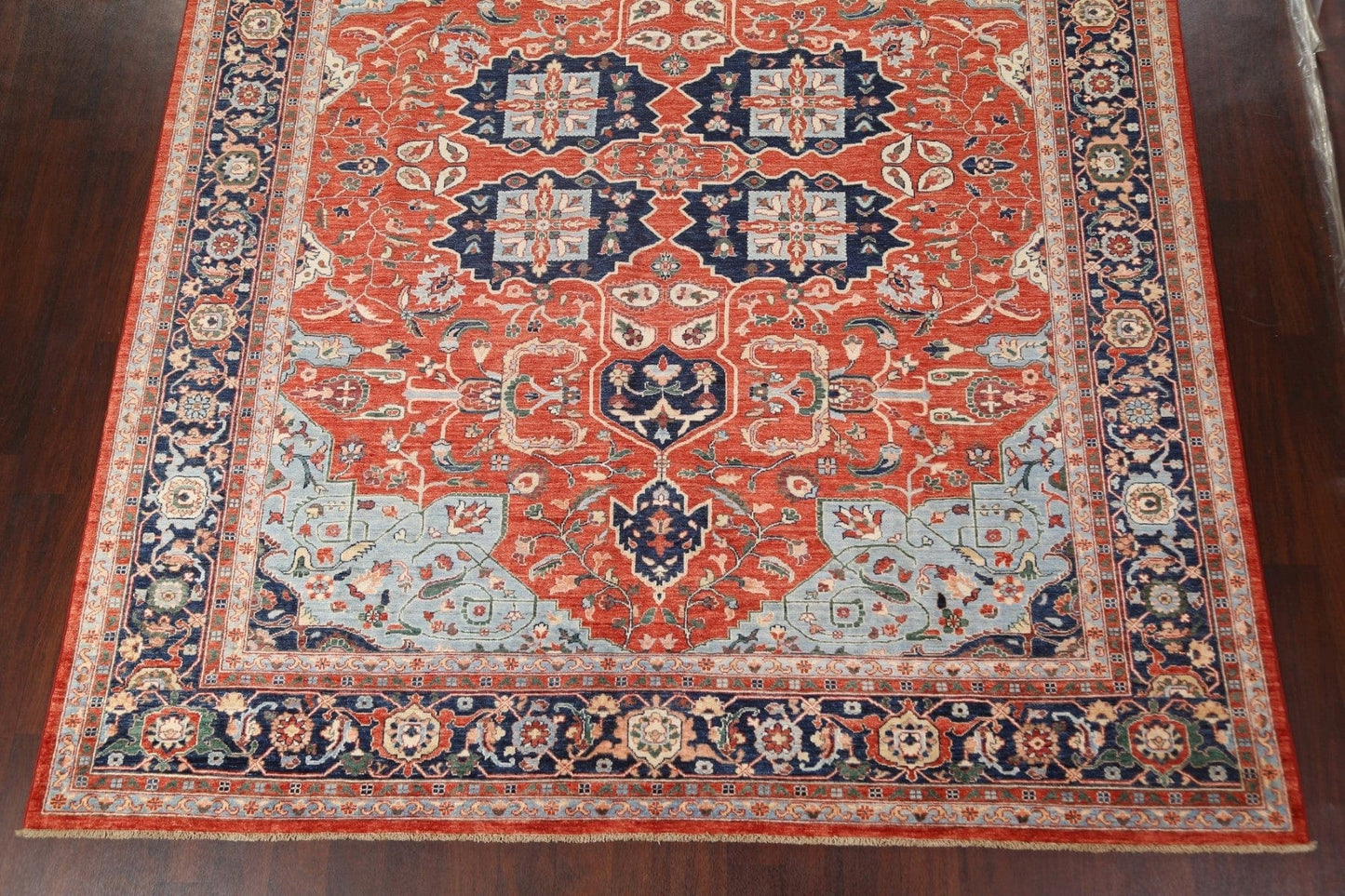 Vegetable Dye Heriz Serapi Oriental Area Rug 9x12