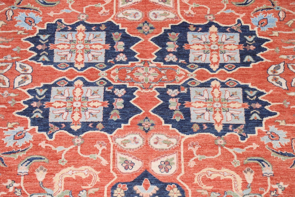 Vegetable Dye Heriz Serapi Oriental Area Rug 9x12