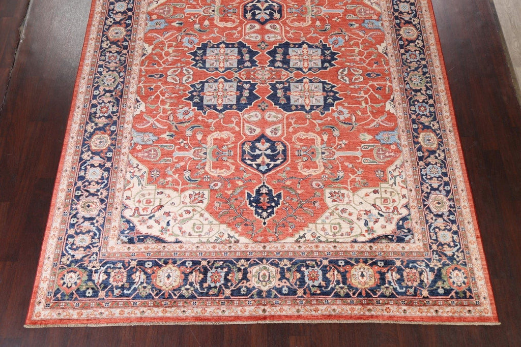 Vegetable Dye Heriz Serapi Oriental Area Rug 9x12