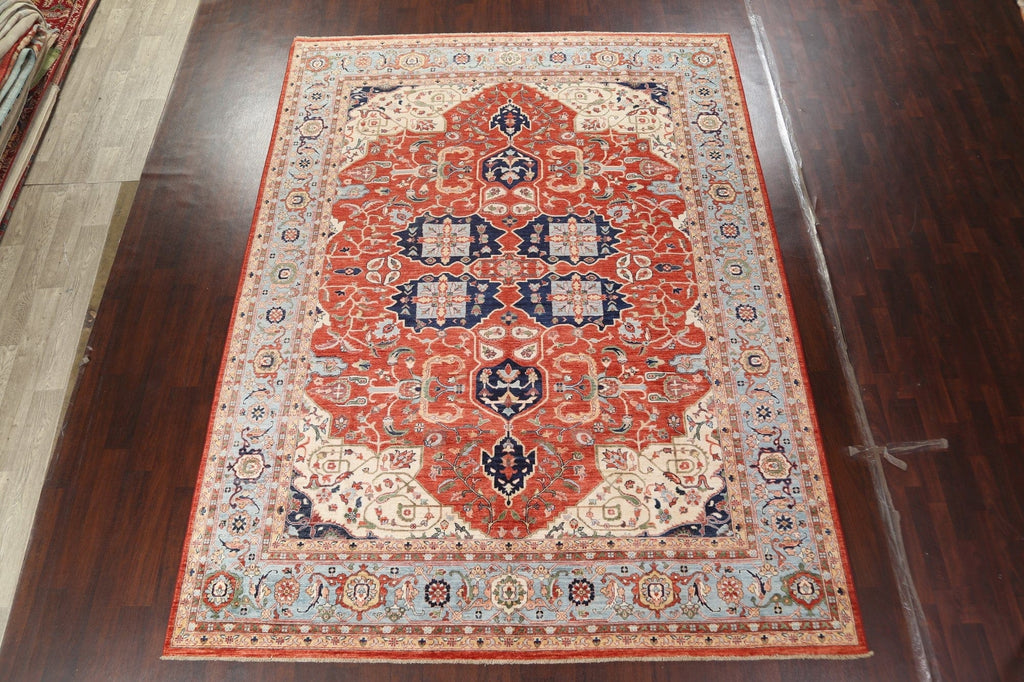 Vegetable Dye Heriz Serapi Area Rug 9x12