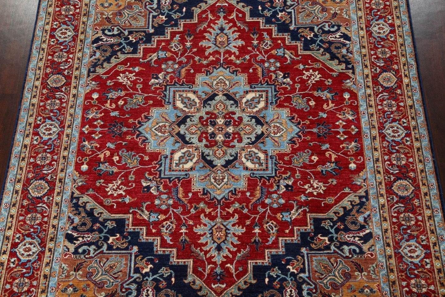 Vegetable Dye Heriz Serapi Oriental Area Rug 8x10