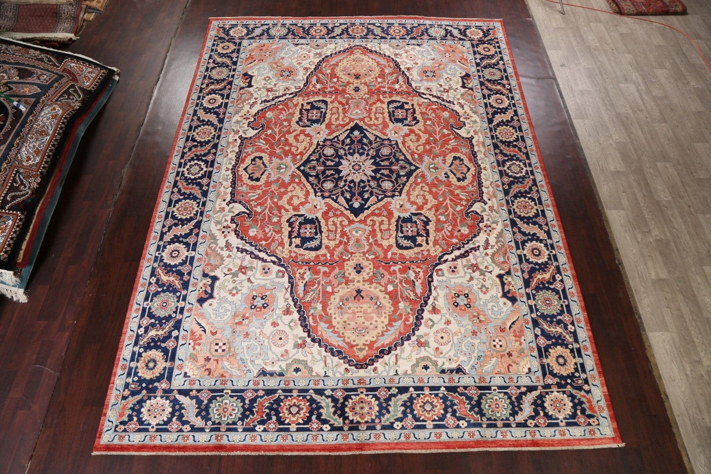 Vegetable Dye Heriz Serapi Oriental Area Rug 10x14