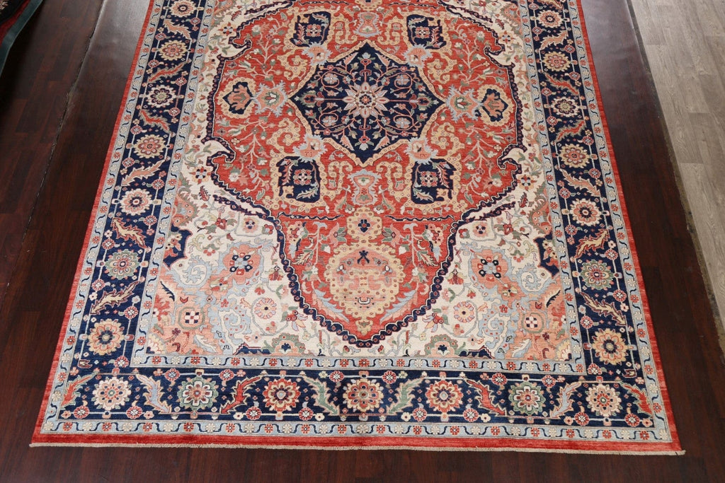 Vegetable Dye Heriz Serapi Oriental Area Rug 10x14