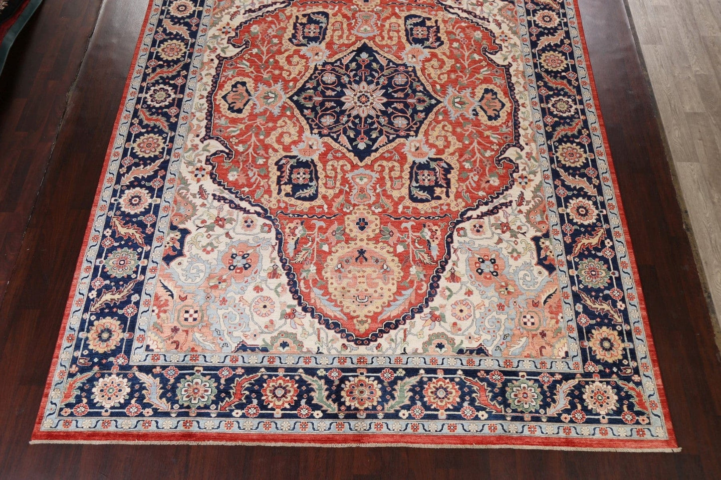 Vegetable Dye Heriz Serapi Oriental Area Rug 10x14