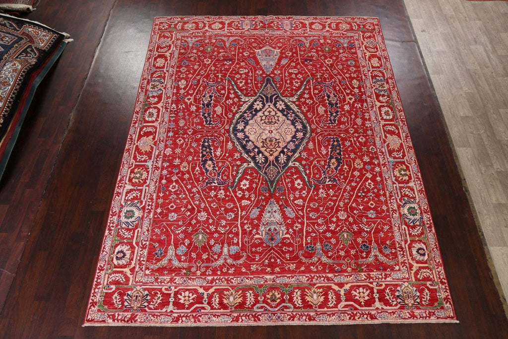 Vegetable Dye Heriz Serapi Oriental Area Rug 9x12