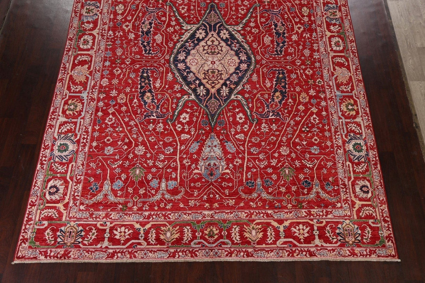 Vegetable Dye Heriz Serapi Oriental Area Rug 9x12