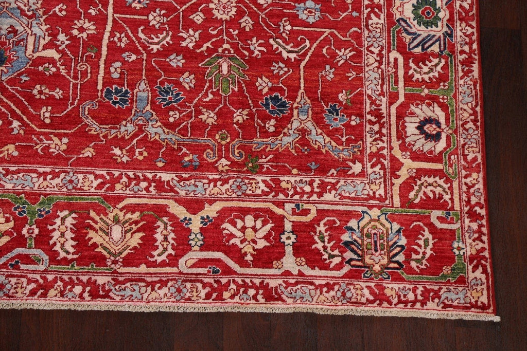 Vegetable Dye Heriz Serapi Oriental Area Rug 9x12