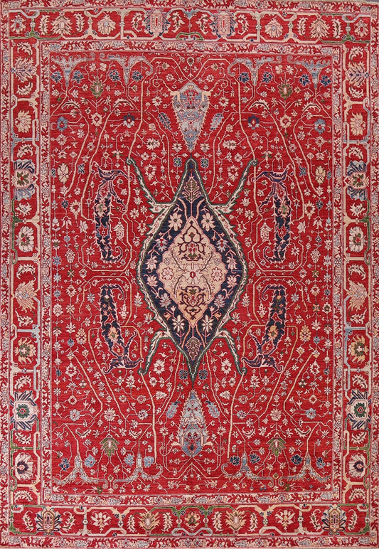 Vegetable Dye Heriz Serapi Oriental Area Rug 9x12