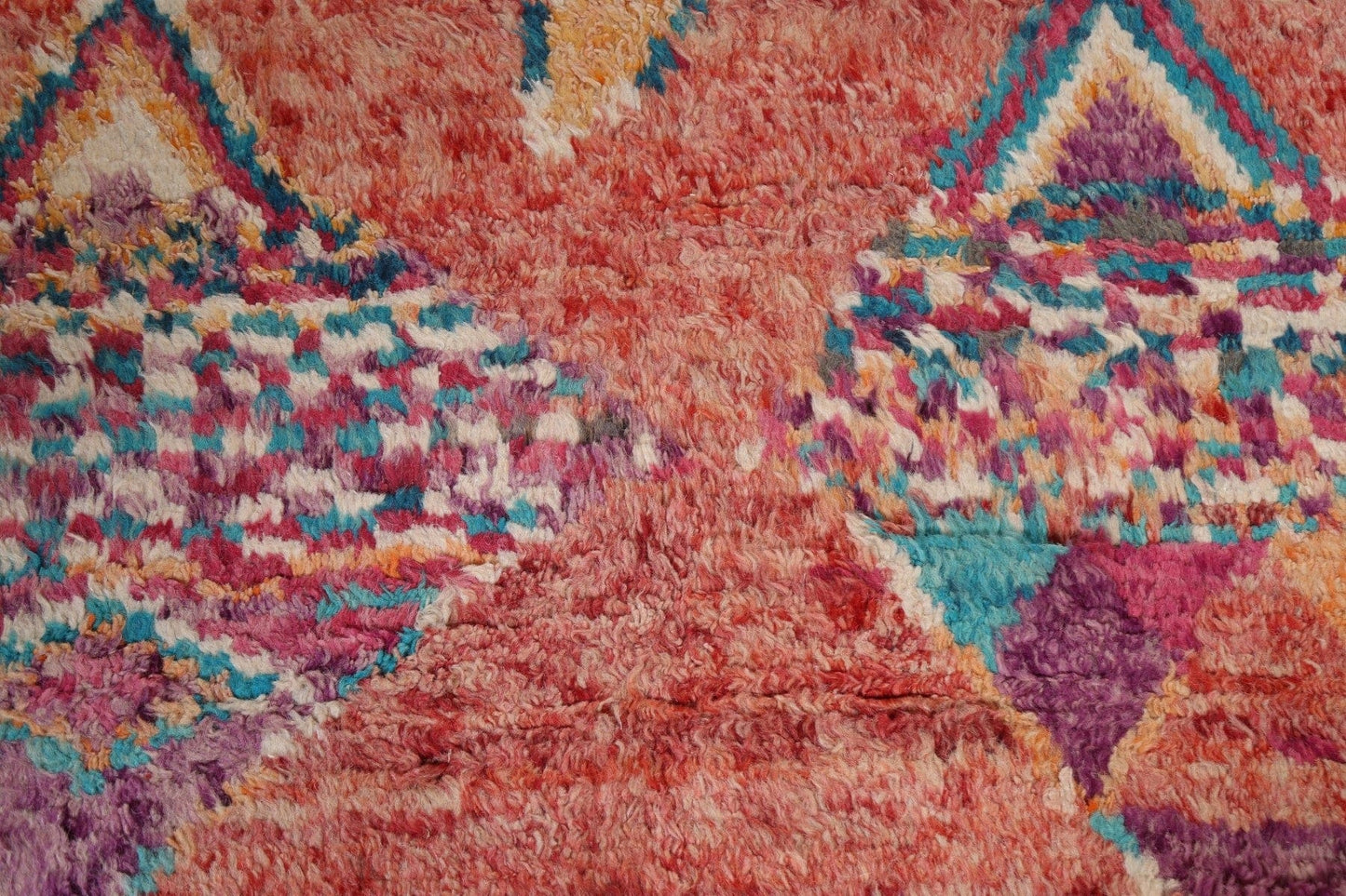 Abstract Moroccan Handmade Area Rug 7x10