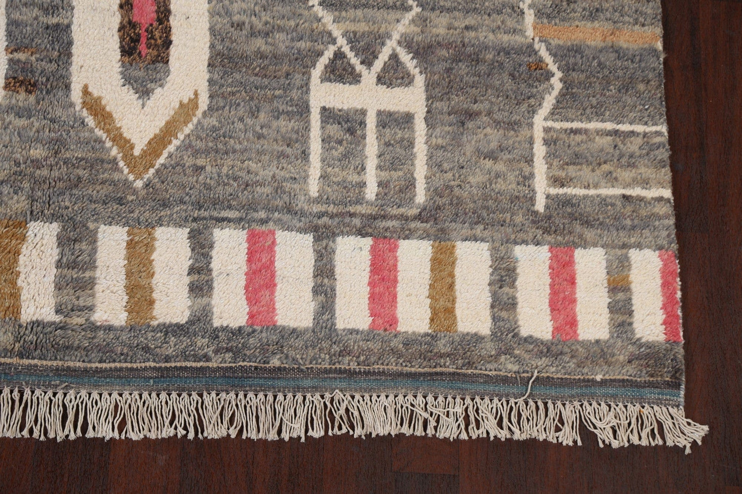 Tribal Moroccan Wool Area Rug 8x11