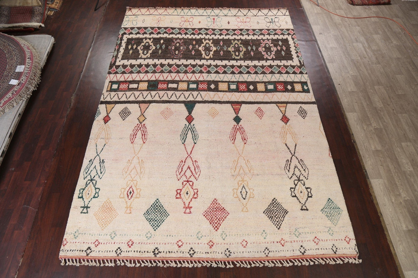 Handmade Moroccan Oriental Area Rug 10x14