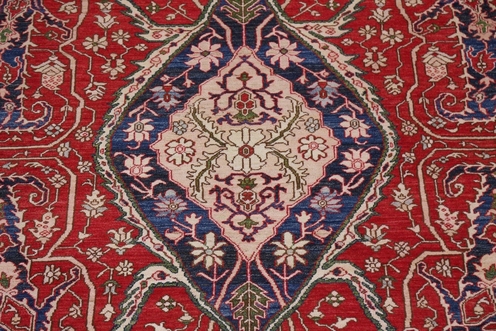 Vegetable Dye Heriz Serapi Oriental Area Rug 10x14