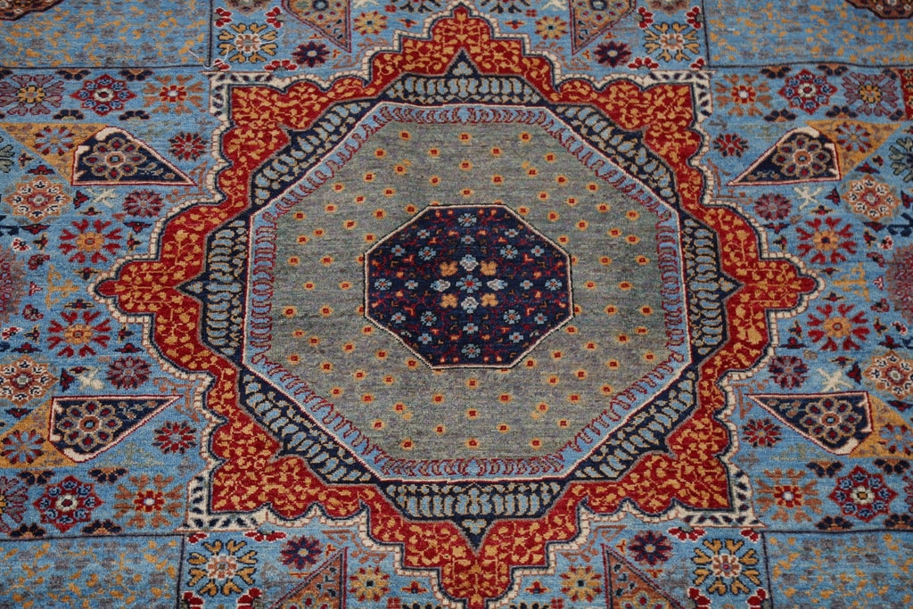 Vegetable Dye Mamluk Oriental Area Rug 9x12