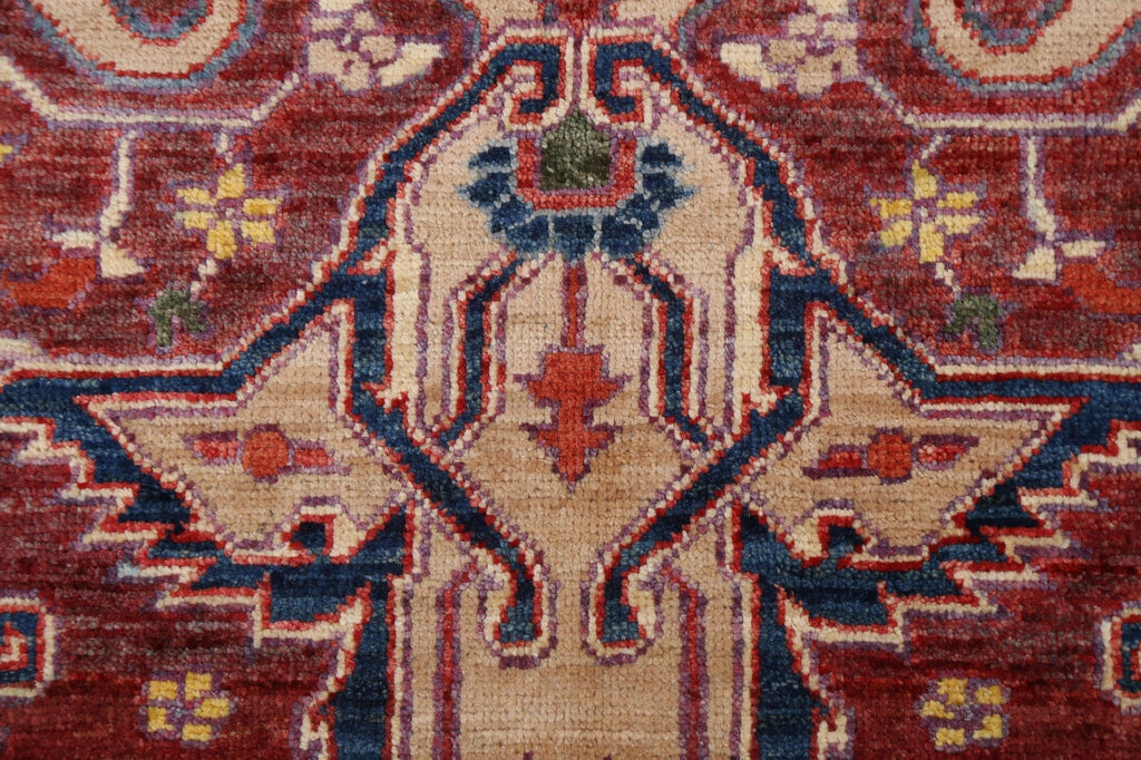 Vegetable Dye Heriz Serapi Handmade Rug 3x5