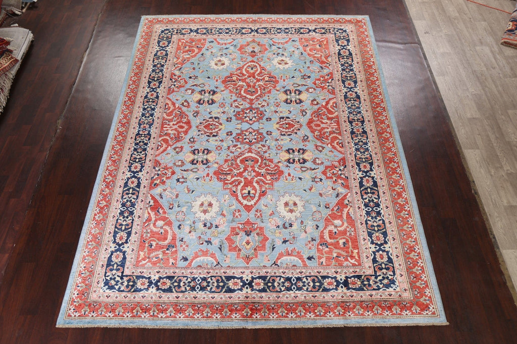 Vegetable Dye Heriz Handmade Area Rug 9x12