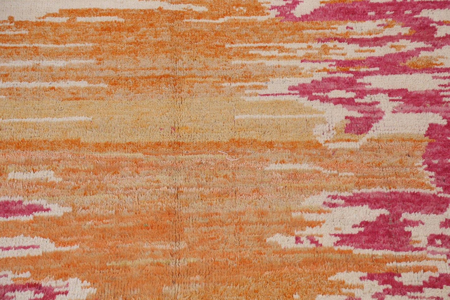 Abstract Moroccan Wool Area Rug 9x13