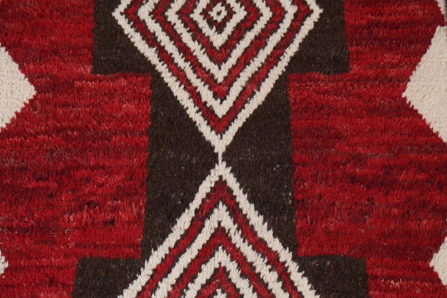 Tribal Moroccan Wool Area Rug 4x6