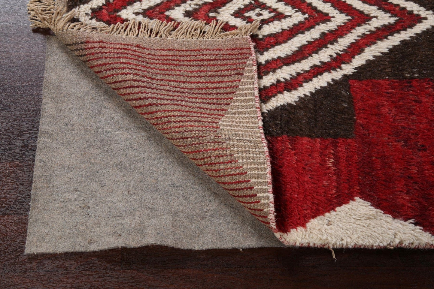 Tribal Moroccan Wool Area Rug 4x6