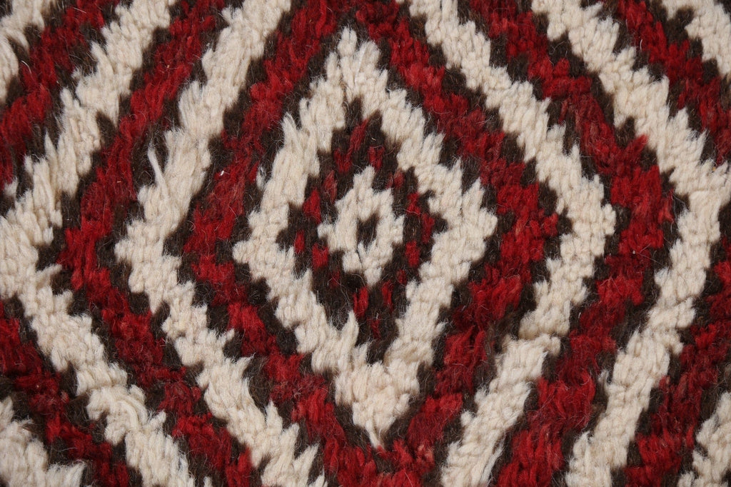 Tribal Moroccan Wool Area Rug 4x6