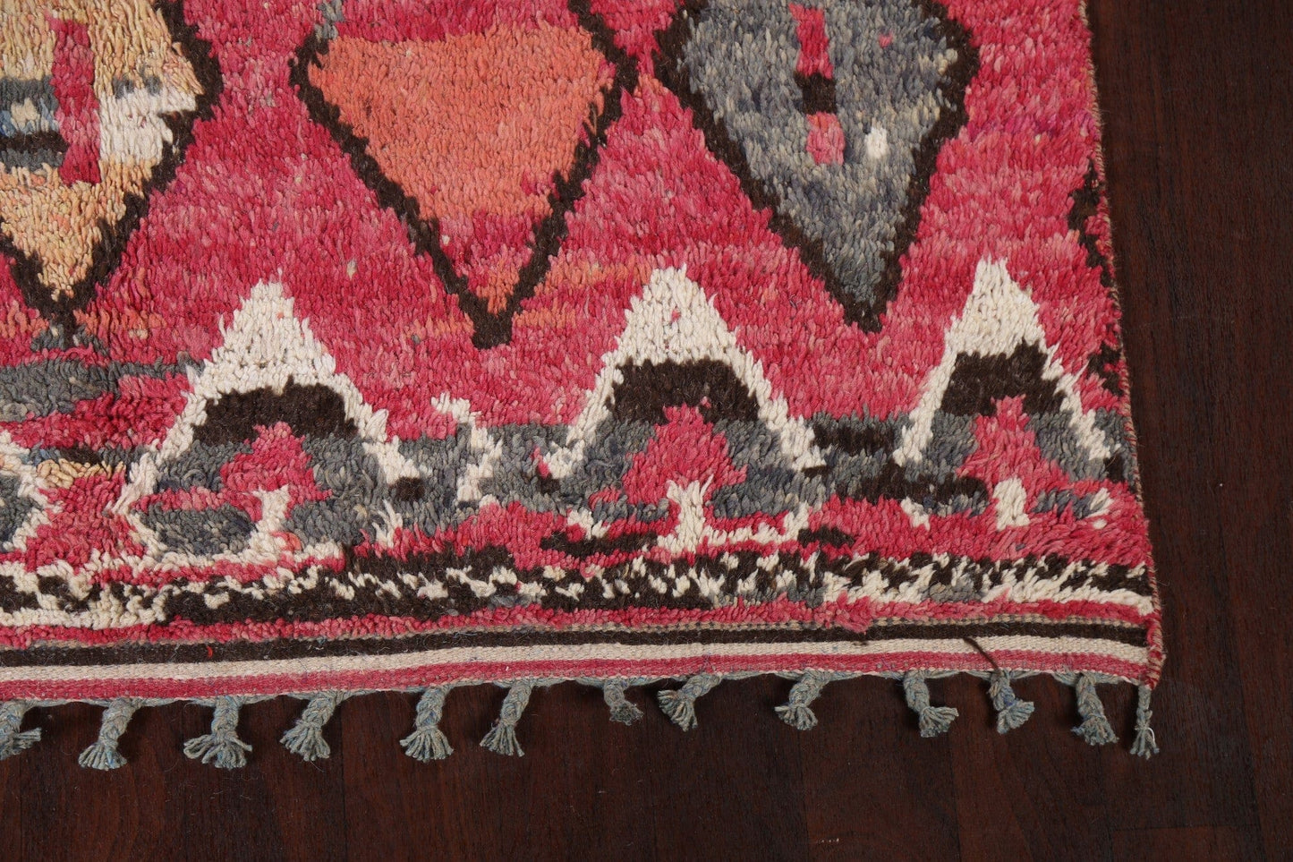 Trellis Moroccan Wool Area Rug 6x11