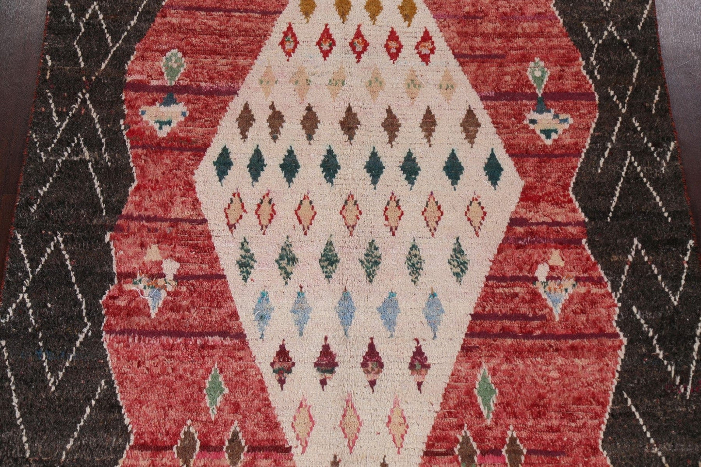 Tribal Moroccan Oriental Area Rug 6x9