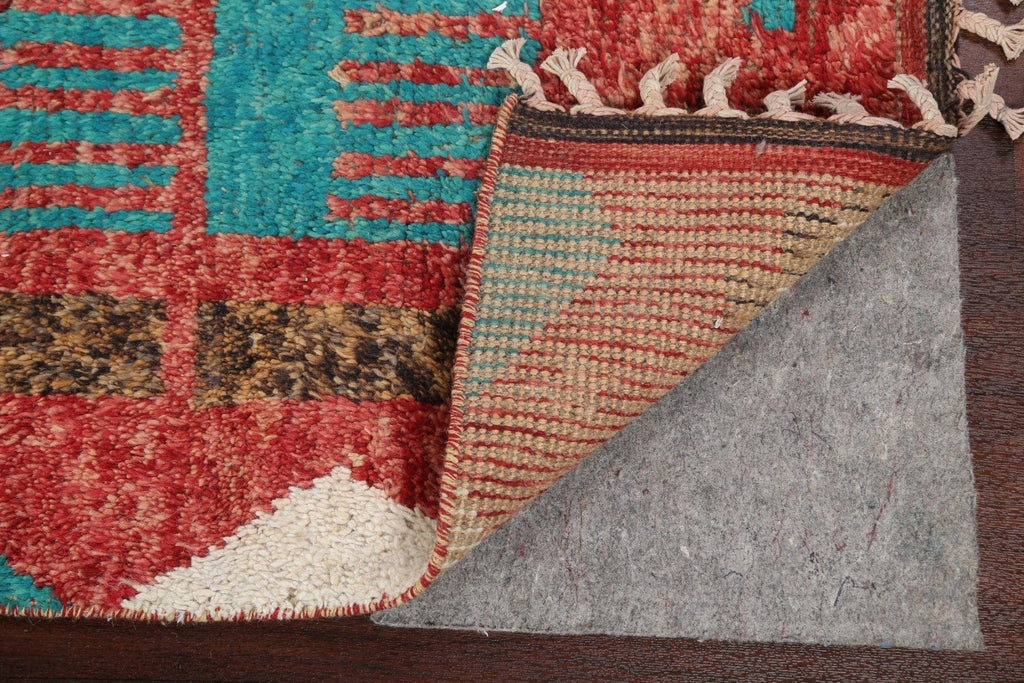 Tribal Moroccan Handmade Runner Rug 3x13