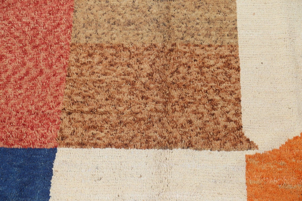 Wool Moroccan Modern Area Rug 9x13