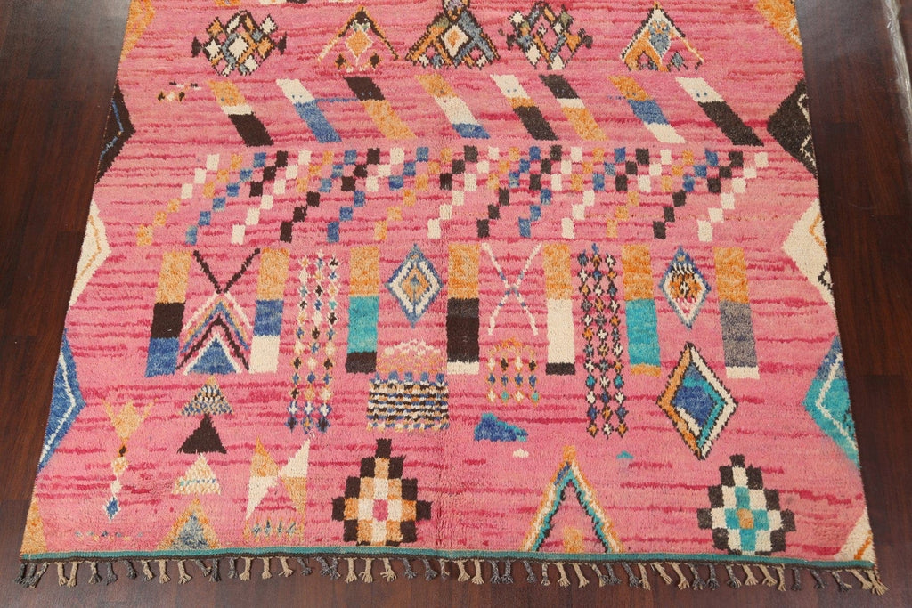 Tribal Moroccan Handmade Area Rug 9x13