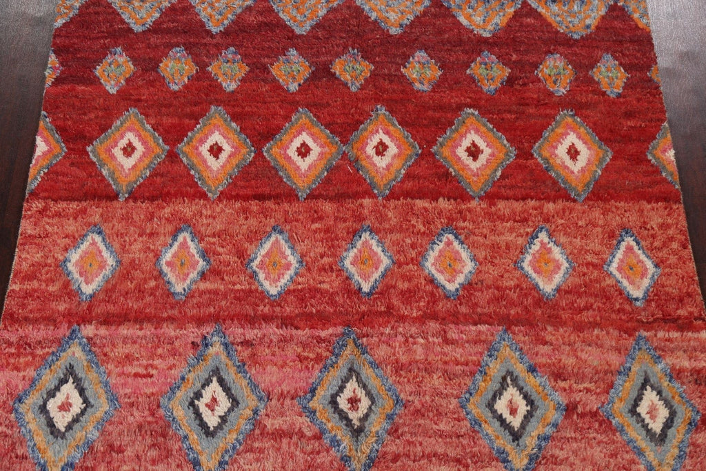 Tribal Moroccan Handmade Area Rug 7x11