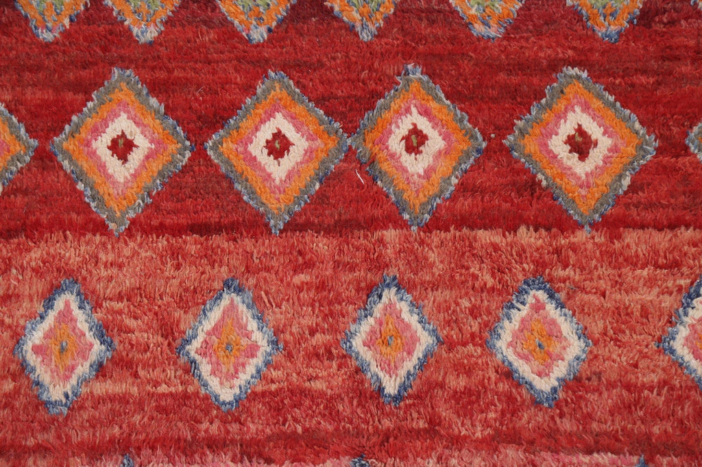 Tribal Moroccan Handmade Area Rug 7x11