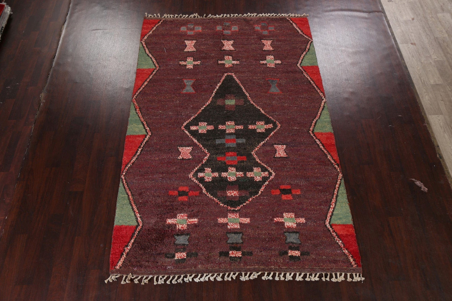 Tribal Moroccan Handmade Area Rug 6x10