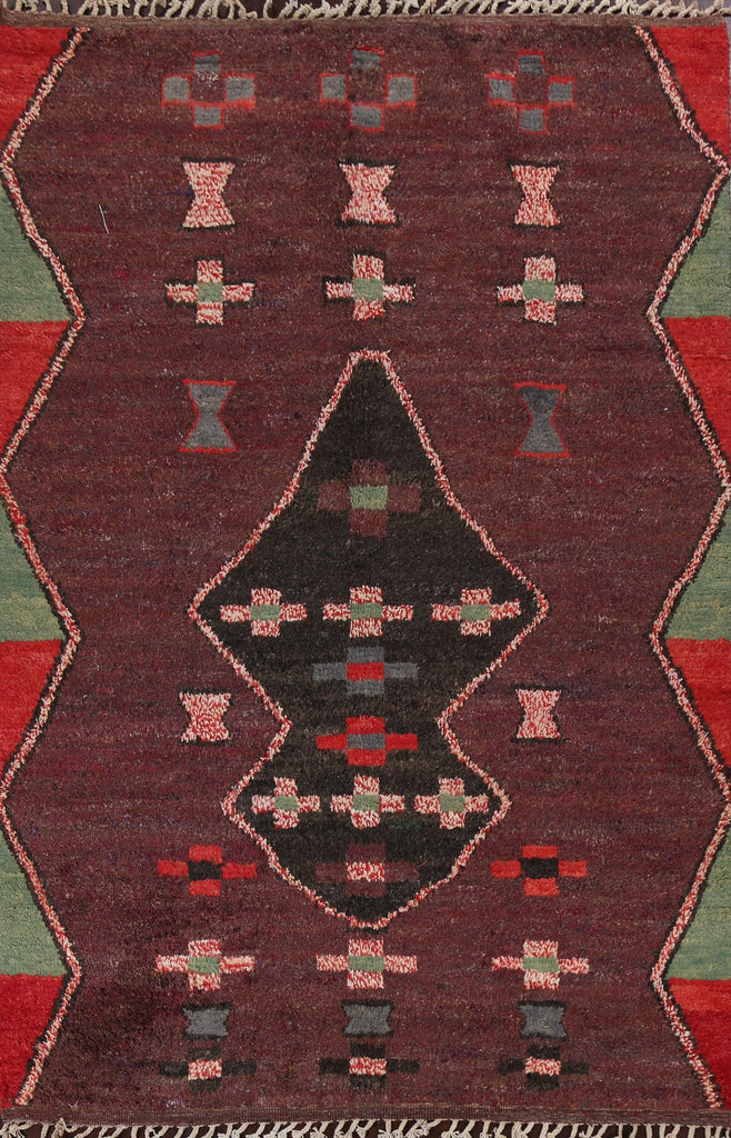 Tribal Moroccan Handmade Area Rug 6x10