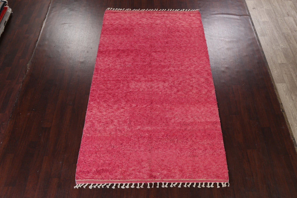 Handmade Moroccan Wool Area Rug 6x10