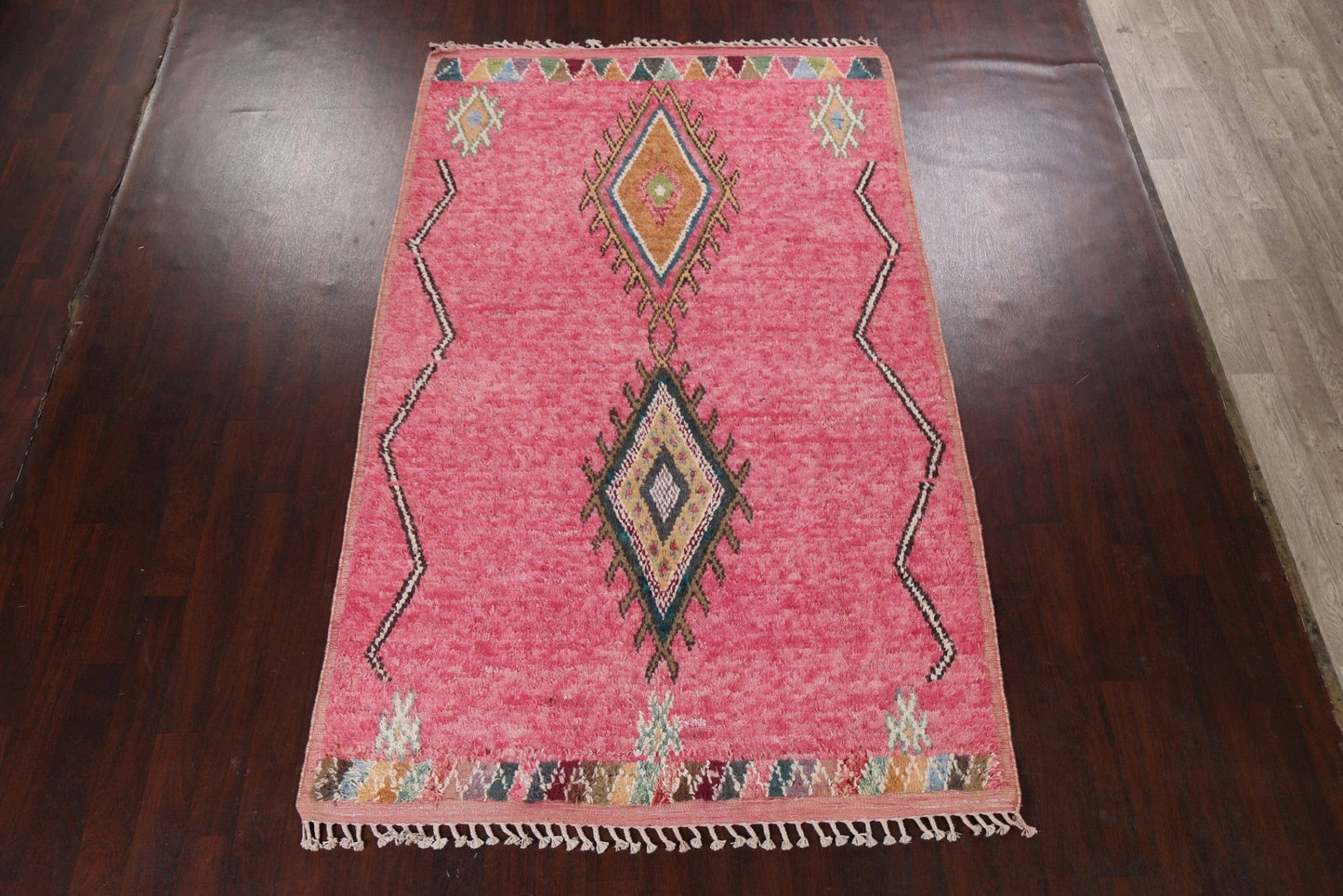 Tribal Moroccan Handmade Area Rug 6x10