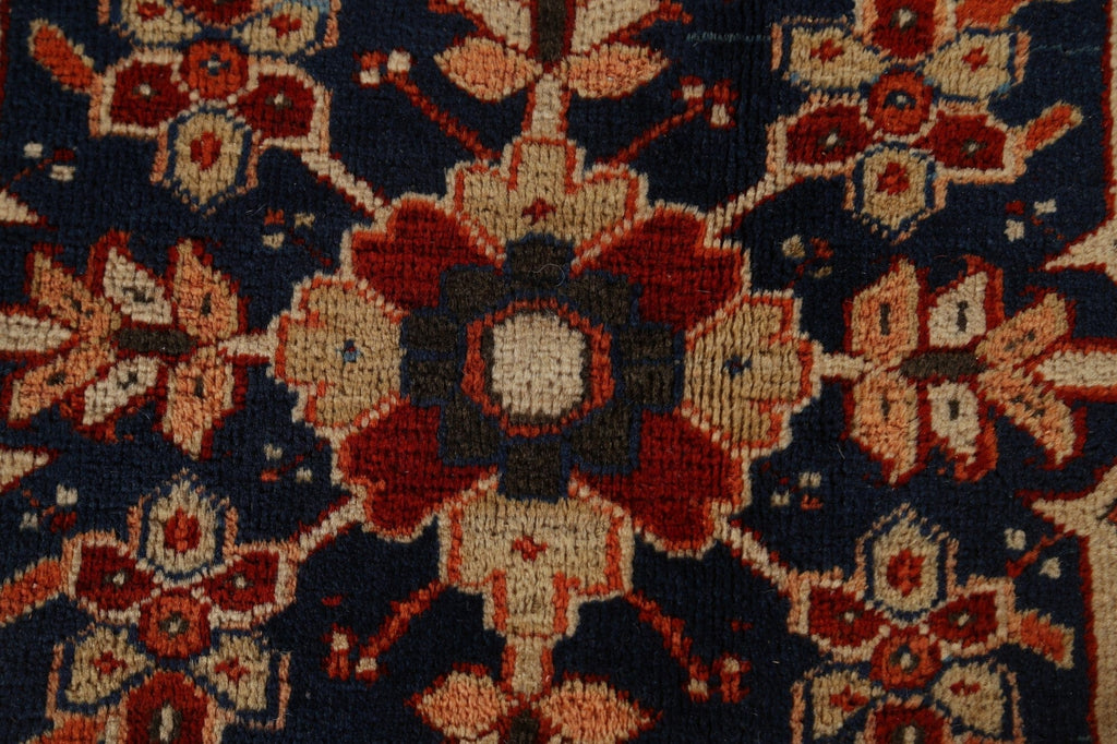 Antique Vegetable Dye Heriz Serapi Persian Rug 12x16