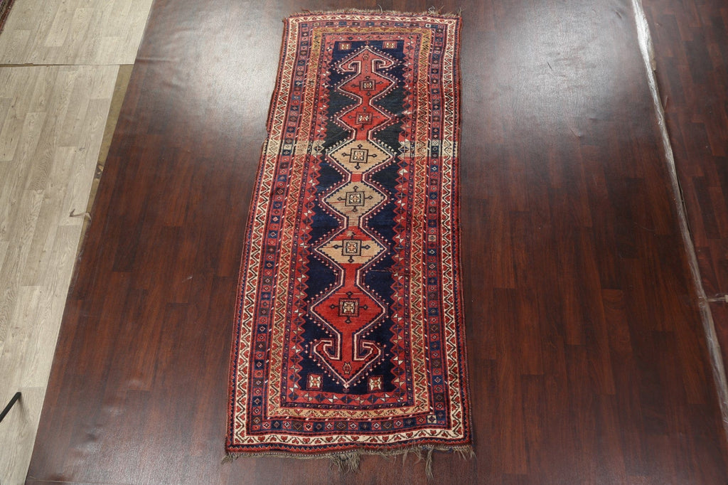 Antique Bidjar Persian Runner Rug 4x10